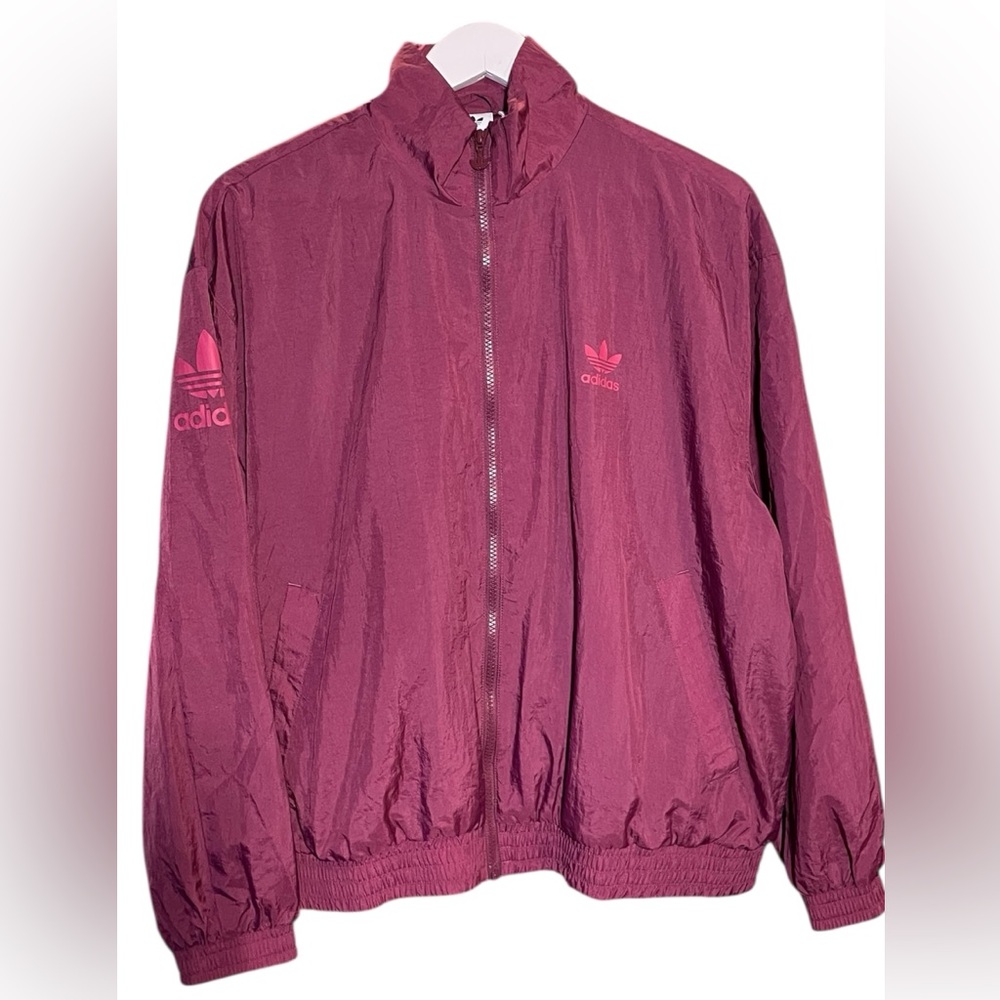 Adidas Logo Play Track Jacket Women’s Size L